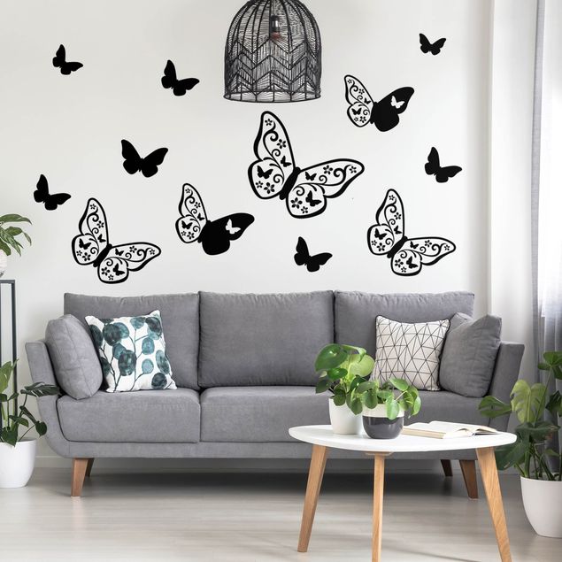 Stickers murali animali Farfalle decorative