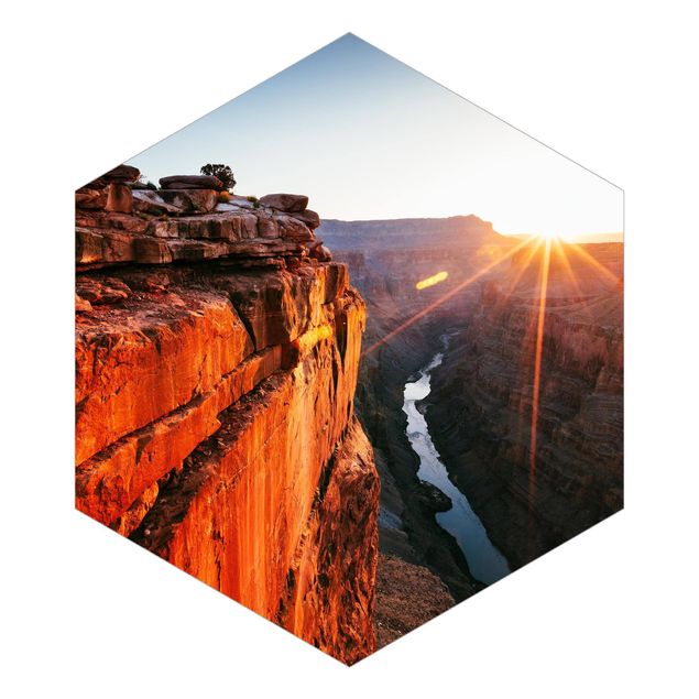 Quadri Matteo Colombo Sole nel Grand Canyon