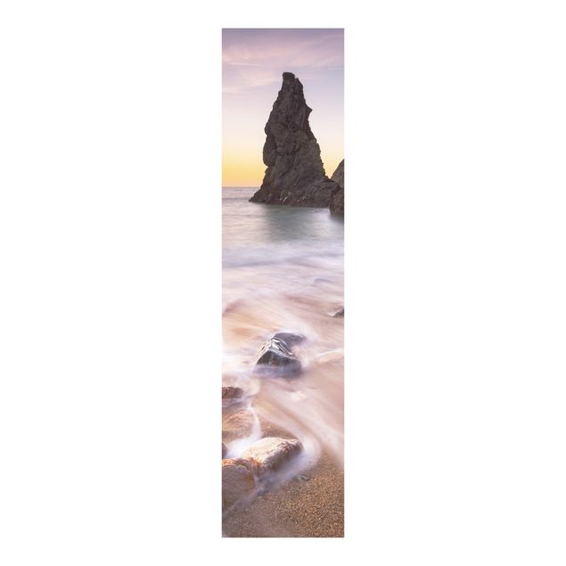 Tende a pannello scorrevoli con paesaggio Spanish Beach At Sunrise