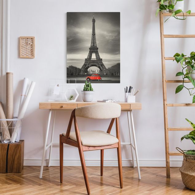 Quadri in bianco e nero Spot su Parigi