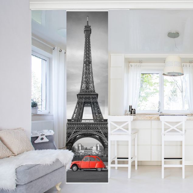 Tende a pannello scorrevoli con architettura e skylines Spot su Parigi