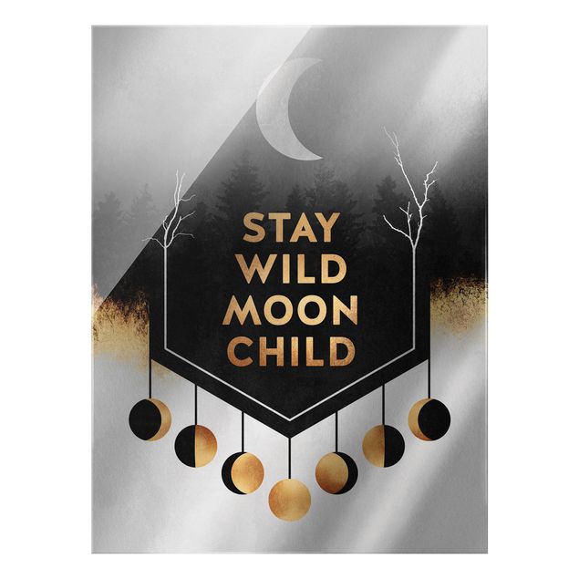 Stampe Stay Wild Moon Child