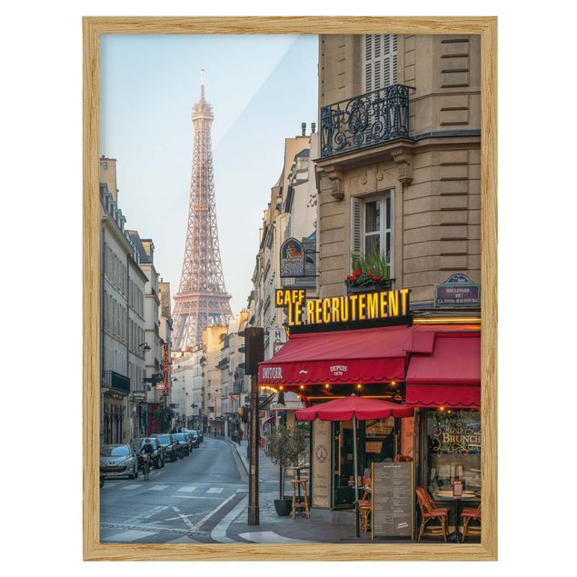 Quadri città Strade di Parigi