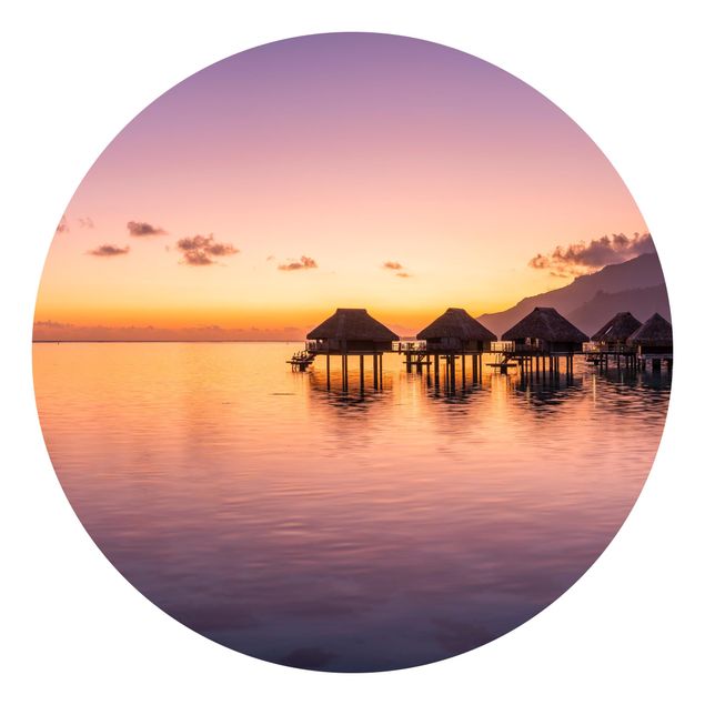 Carte da parati Caraibi Sogno del tramonto