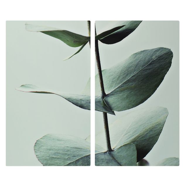 Coprifuochi Ramoscello di eucalipto simmetrico