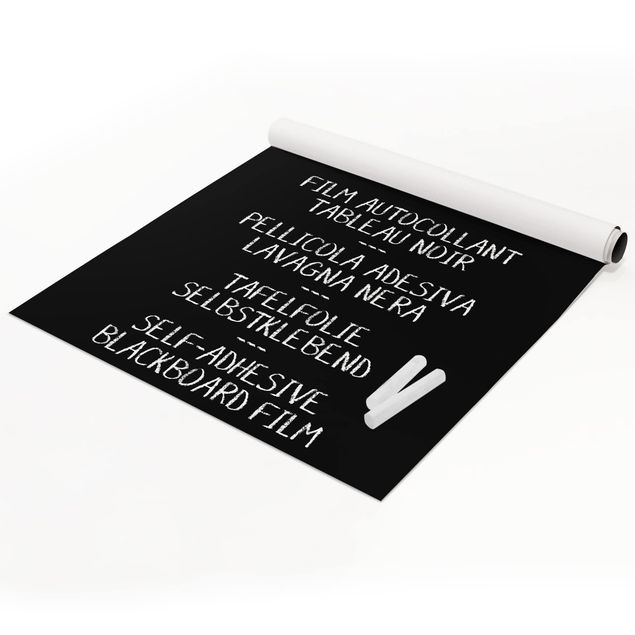 Pellicole adesive con disegni Cameretta - Carta da parati lavagna fai da te