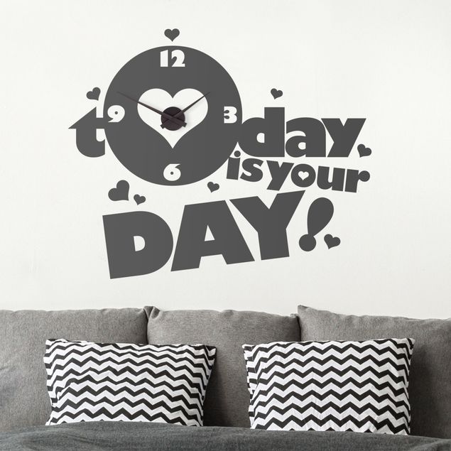 Adesivi murali frasi Today Is your Day