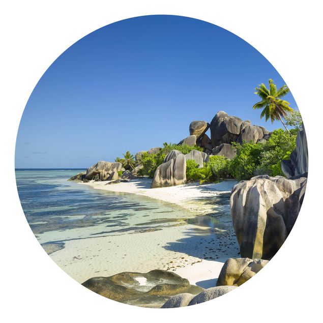 Carta da parati mare Spiaggia da sogno Seychelles