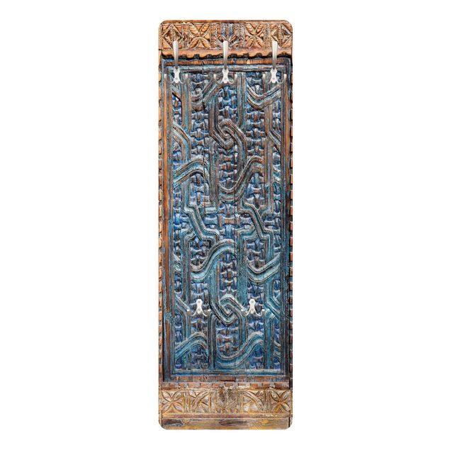 Appendiabiti Porta con intaglio marocchino