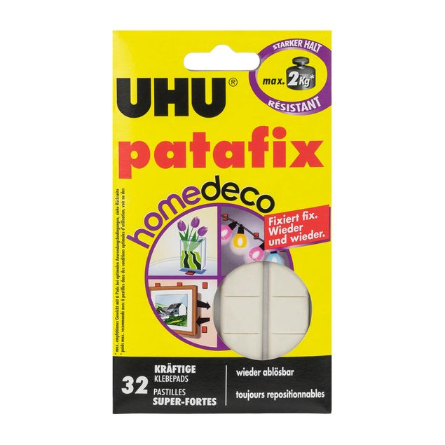 Accessori UHU Patafix gommini adesivi 32 pezzi