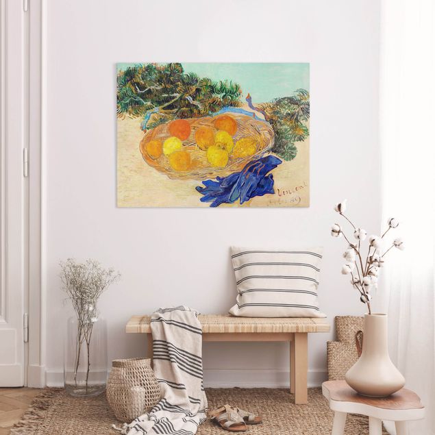 Quadri con frutta Van Gogh - Natura morta con arance