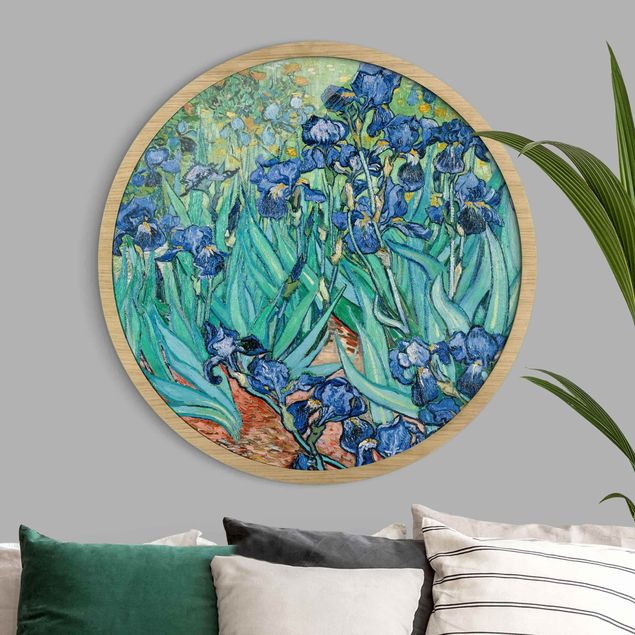 Puntinismo quadri famosi Vincent Van Gogh - Iris