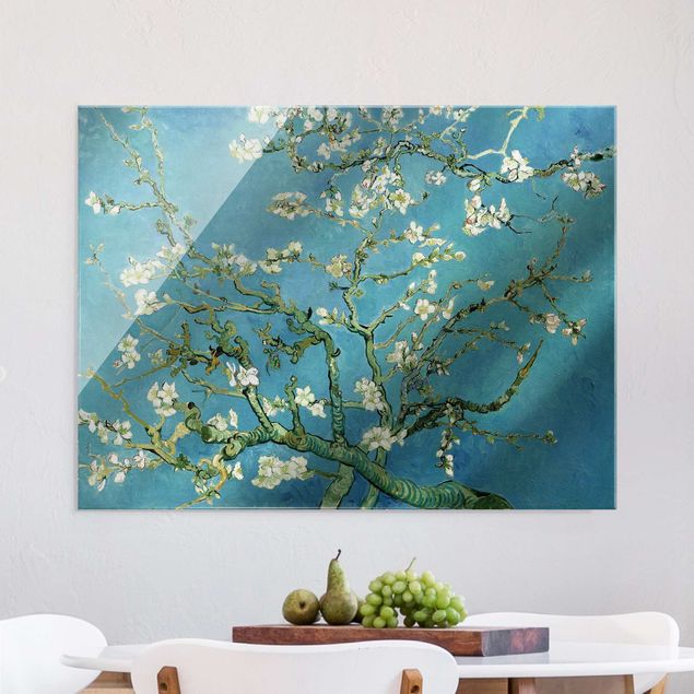 Puntinismo quadri famosi Vincent Van Gogh - Mandorli in fiore