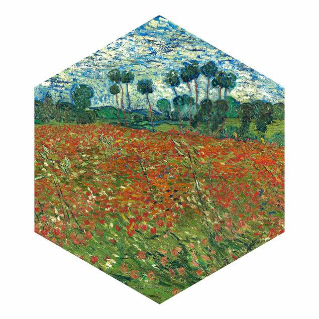 Riproduzioni Vincent Van Gogh - Campo di papaveri
