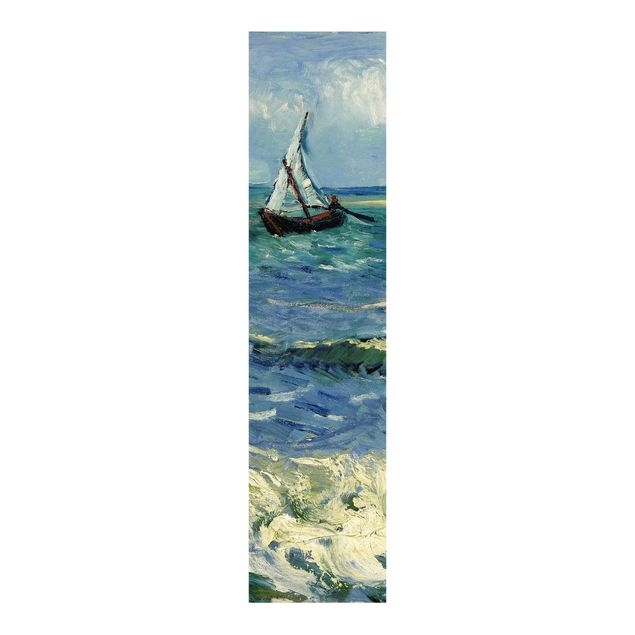 Tende a pannello scorrevoli con spiaggia Vincent Van Gogh - Paesaggio marino vicino a Les Saintes-Maries-De-La-Mer