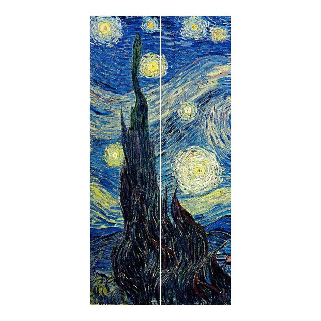 Quadri post impressionismo Vincent Van Gogh - La notte stellata