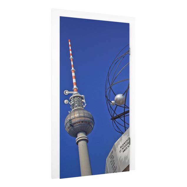 Carte da parati cielo Alexanderplatz a Berlino