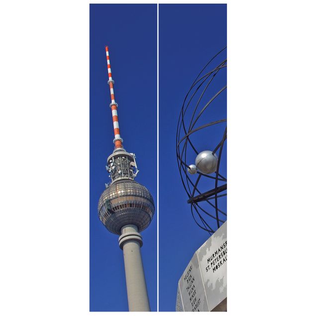 Carte da parati moderne Alexanderplatz a Berlino