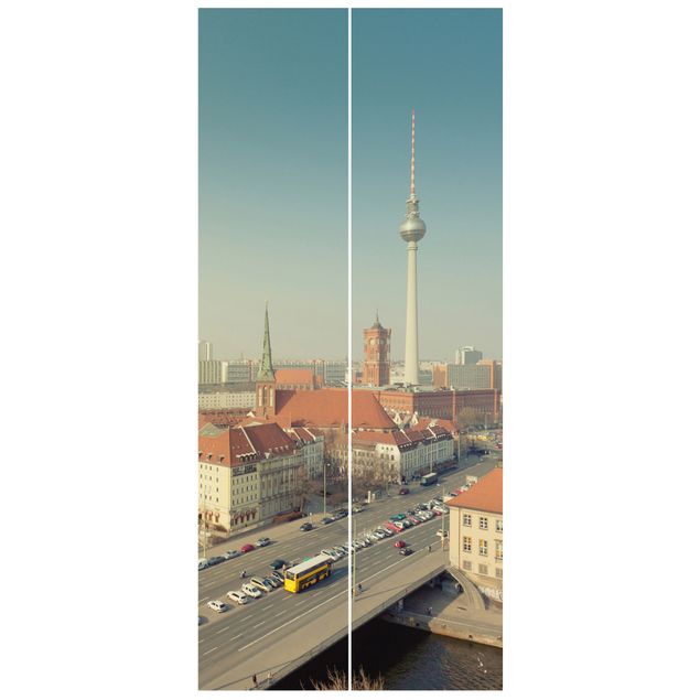 Carte da parati architettura Berlino al mattino