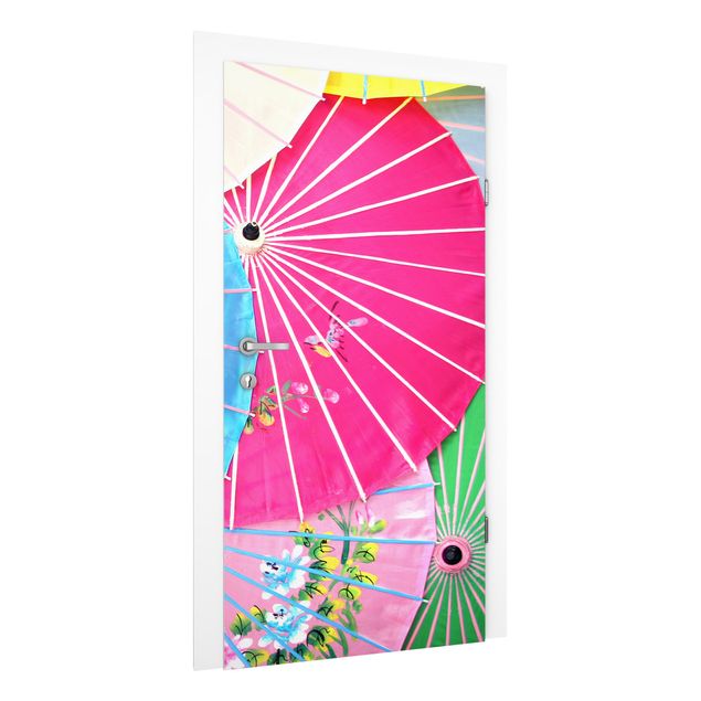 Carte da parati moderne Gli ombrelloni cinesi