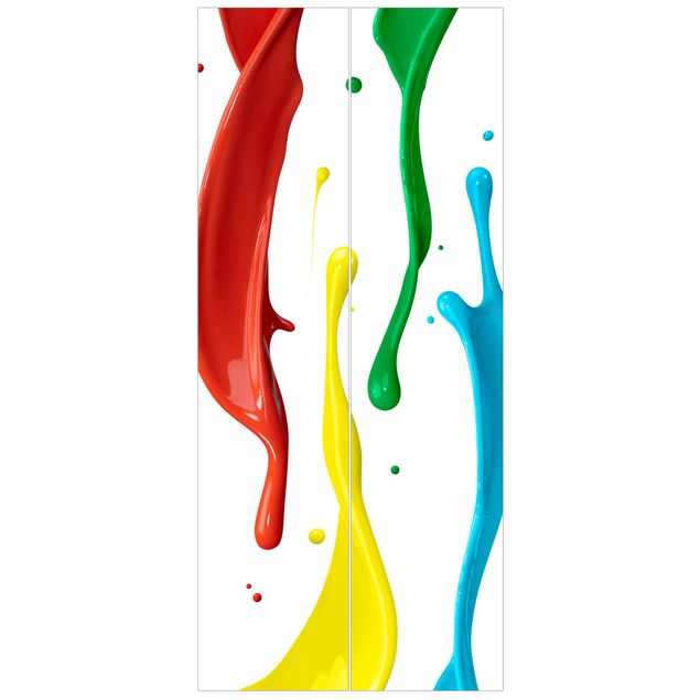 Carta da parati per porte - Colour Splash