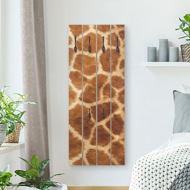 Appendiabiti pannello con disegni Pelliccia di giraffa