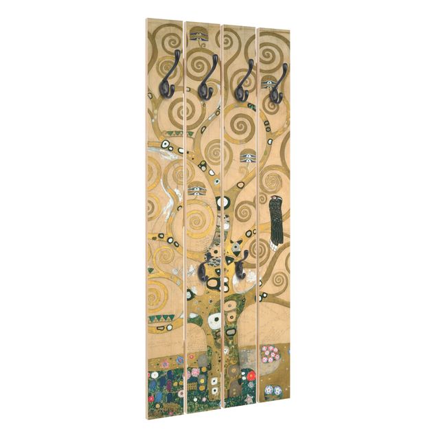 Appendiabiti shabby Gustav Klimt - L'albero della vita