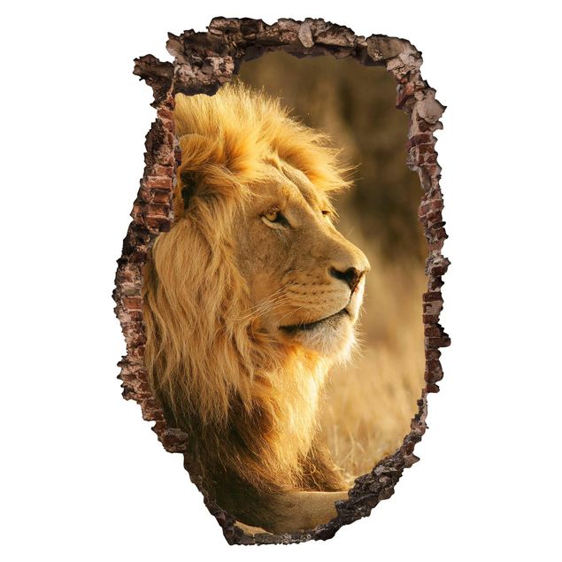 Sticker murali 3d Lion King