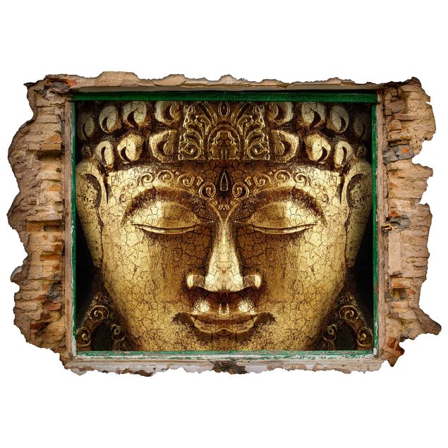 Autocolantes de parede zen Buddha vintage