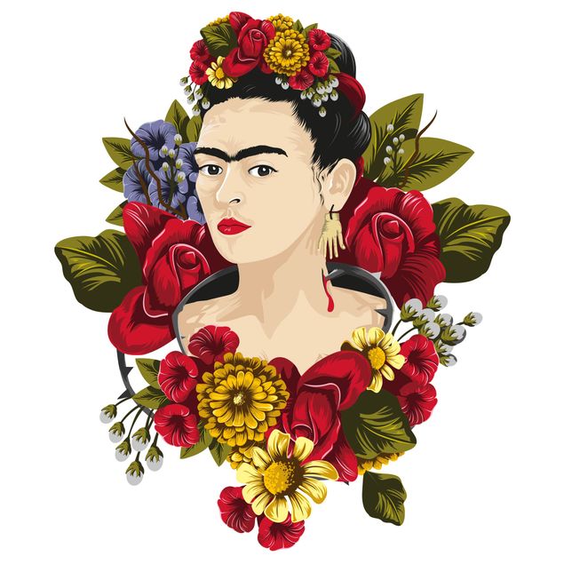 Decorazioni cucina Frida Kahlo - Rose