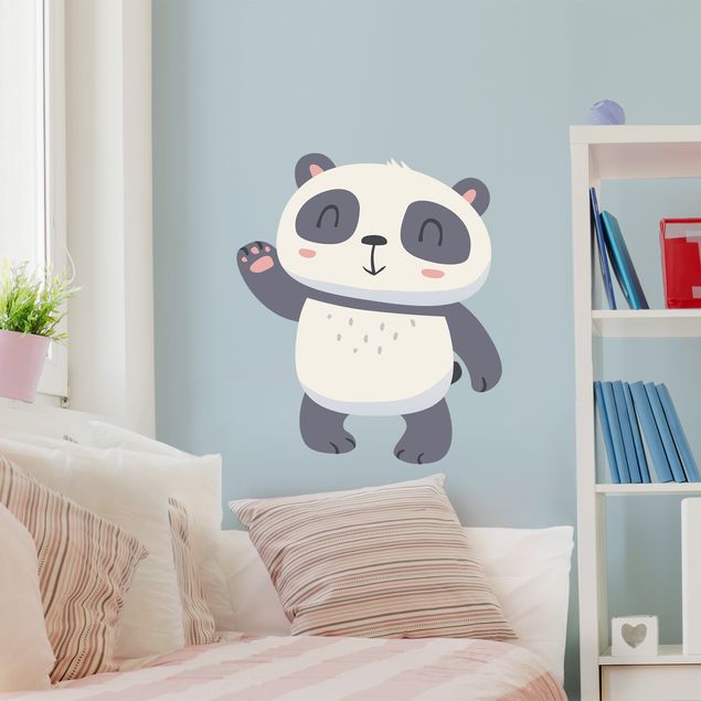 Adesivi murali panda Panda ondeggiante