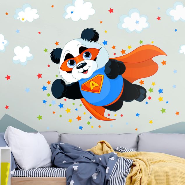 Decorazioni cameretta Super Panda