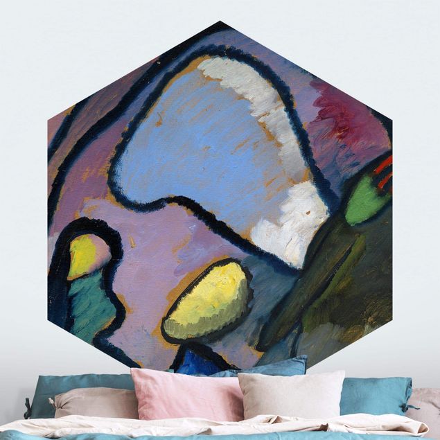 Stampe quadri famosi Wassily Kandinsky - Studio per l'improvvisazione 10