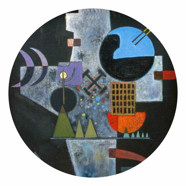 Carta parati tnt Wassily Kandinsky - Forma a croce