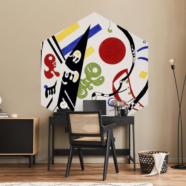 Quadro espressionismo Wassily Kandinsky - Reciproco