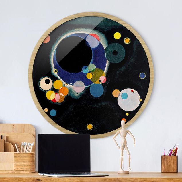 Riproduzioni Wassily Kandinsky - Schizzo di cerchi