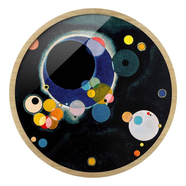 Riproduzione quadri famosi Wassily Kandinsky - Schizzo di cerchi
