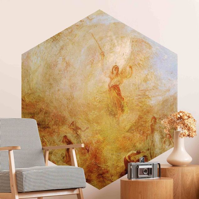 Romanticismo quadri William Turner - L'angelo in piedi al sole
