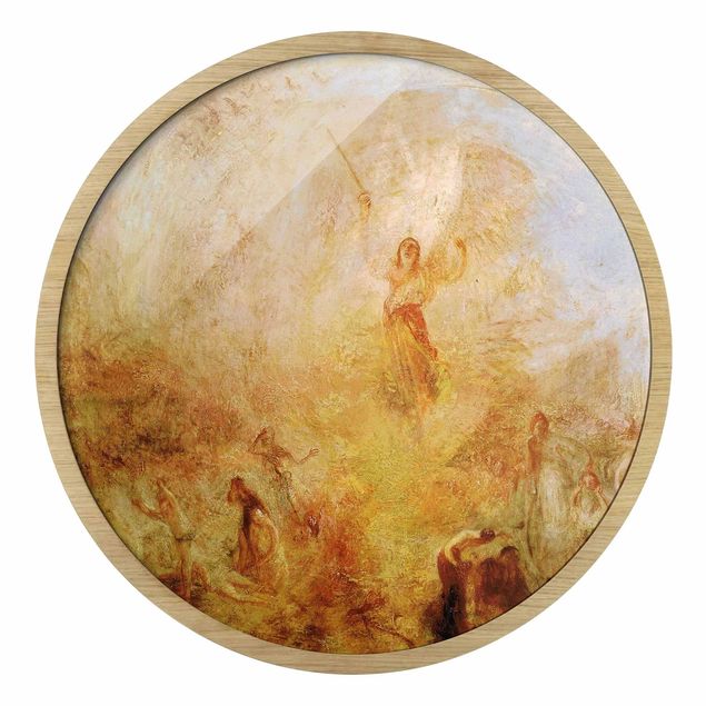 Riproduzione quadri famosi William Turner - L'angelo in piedi al sole
