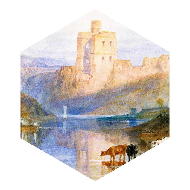 Carte da parati architettura William Turner - Castello di Norham