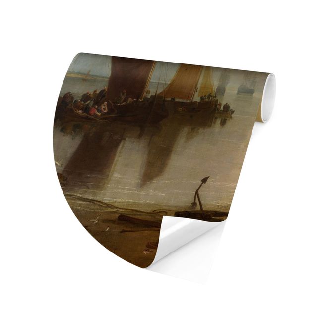 Stampe quadri famosi William Turner - Il sole che sorge attraverso il vapore