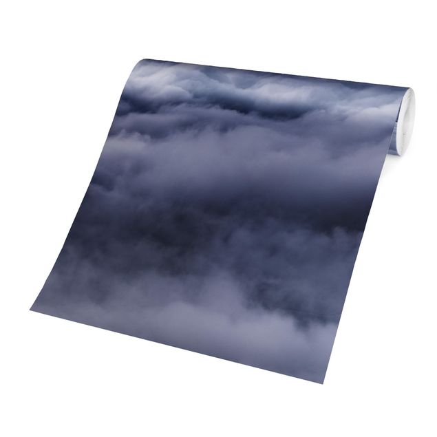Carte da parati paesaggio Mare di nuvole nell'Himalaya